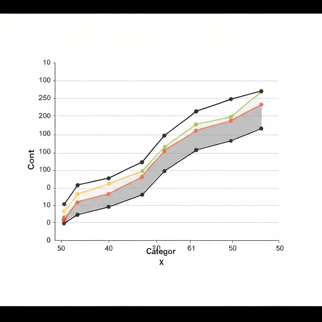 Student annotating IELTS Task 1 visuals on a digital tablet